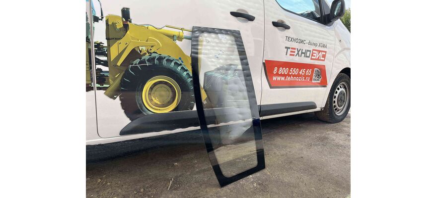 Стекло кабины SHANMON 388H (заднее нижнее) (Z062200011-51), изображение 2