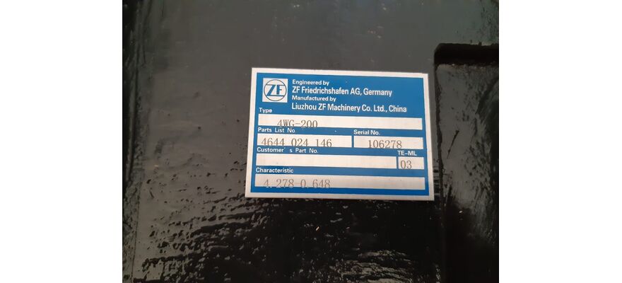 КПП ZF 4WG200 4644 024 146 на погрузчик