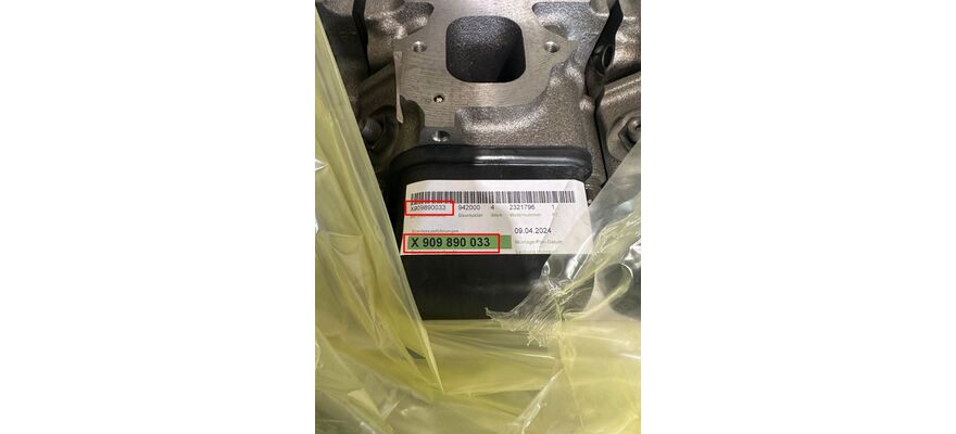 Двигатель Mercedes OM460LA