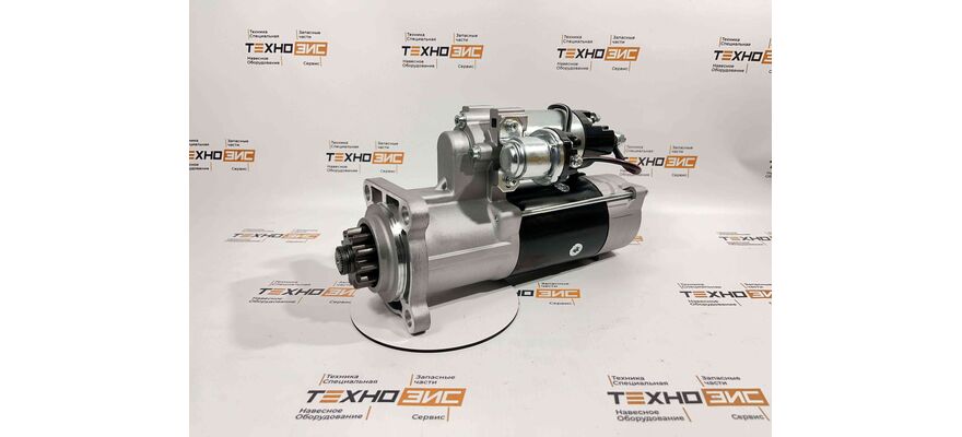 Стартер YC6B125/6108 (QDJ2703, B7617-3708100D) (11зуб, открытый)