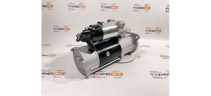 Стартер YC6B125/6108 (QDJ2703, B7617-3708100D) (11зуб, открытый), изображение 3