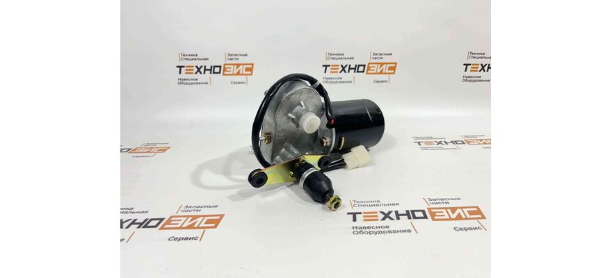 Моторчик стеклоочистителя (ZD1232) (2 конт, 1вал), изображение 3