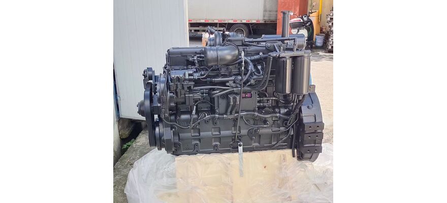 Двигатель SAA6D114E-3 в сборе для гусеничных экскаваторов Komatsu PC300-8, изображение 6