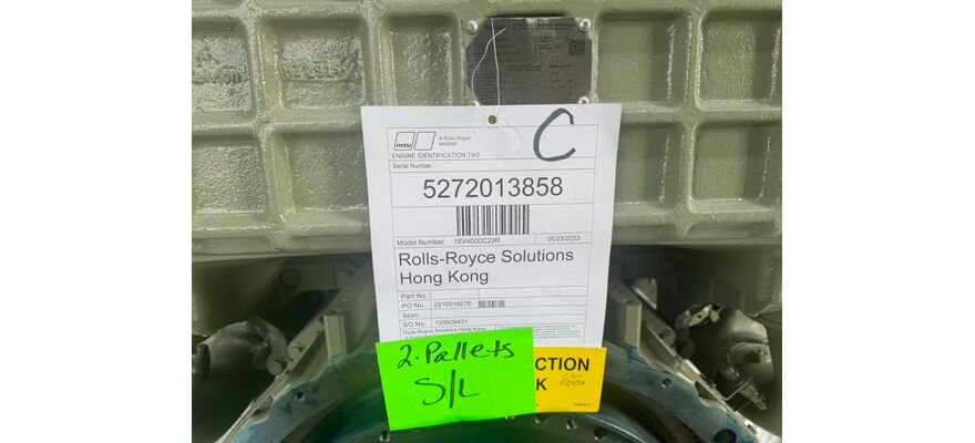 Двигатель MTU 16V4000C23R, изображение 6