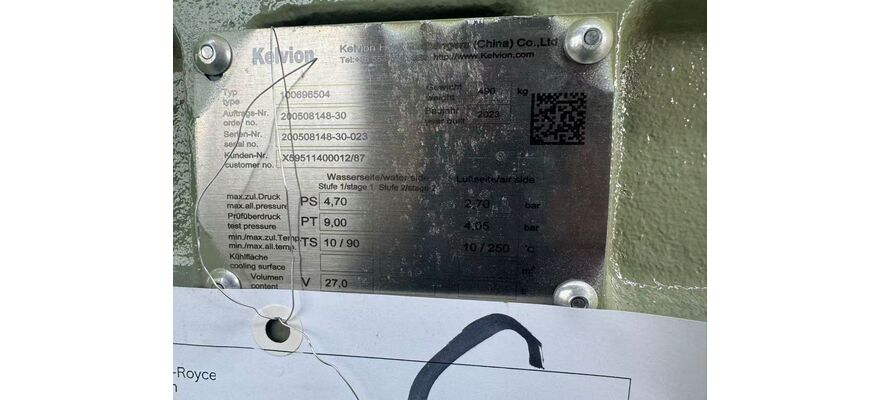 Двигатель MTU 16V4000C23R