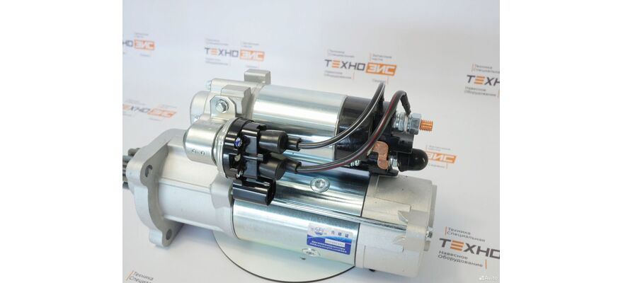 Стартер WD615/WD10 (QDJ2803, 612600090562) (11зуб, открытый), изображение 3