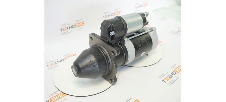 Стартер YCD4J22G (1DQ639-3708010A, 4110000560193, D30-3708100, QDJ2608V) (11зуб, закрытый), изображение 8