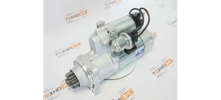 Стартер WD615/WD10 (QDJ2803, 612600090562) (11зуб, открытый), изображение 8