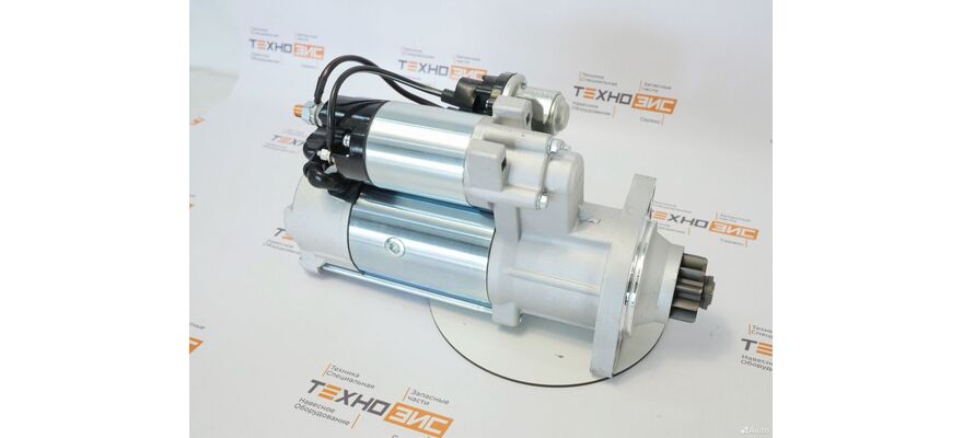 Стартер WD615/WD10 (QDJ2803, 612600090562) (11зуб, открытый), изображение 10