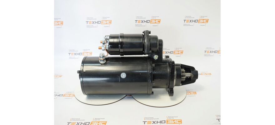 Стартер WD615/WD10 (612600090340, 61200090479, QD2827DM) (10зуб, закрытый), изображение 2