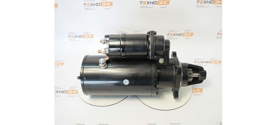 Стартер WD615/WD10 (612600090340, 61200090479, QD2827DM) (10зуб, закрытый), изображение 6