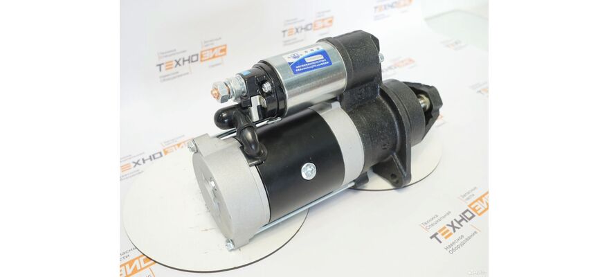 Стартер ISF3.8 (5263797, M100R2008SE) (10зуб, закрытый), изображение 4