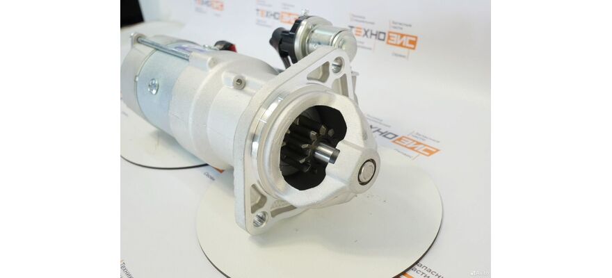 Стартер WP6/TD226 (QDJ2706, 13023606, 4110000189022, 13031981, 13031962) (10зуб, закрытый), изображение 5