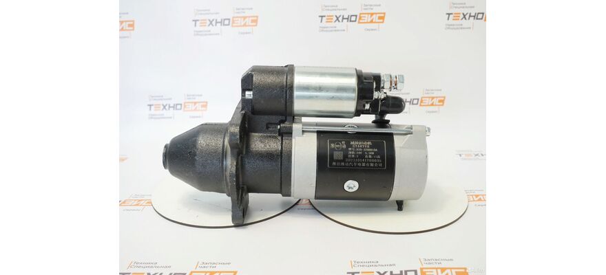 Стартер YCD4J22T-32 (QDJ2657C-P, QDJ254, D30-3708100, 1DQ639-3708010A) (11зуб, закрытый), изображение 5