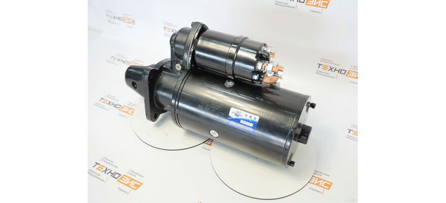 Стартер WD615/WD10 (612600090340, 61200090479, QD2827DM) (10зуб, закрытый), изображение 9