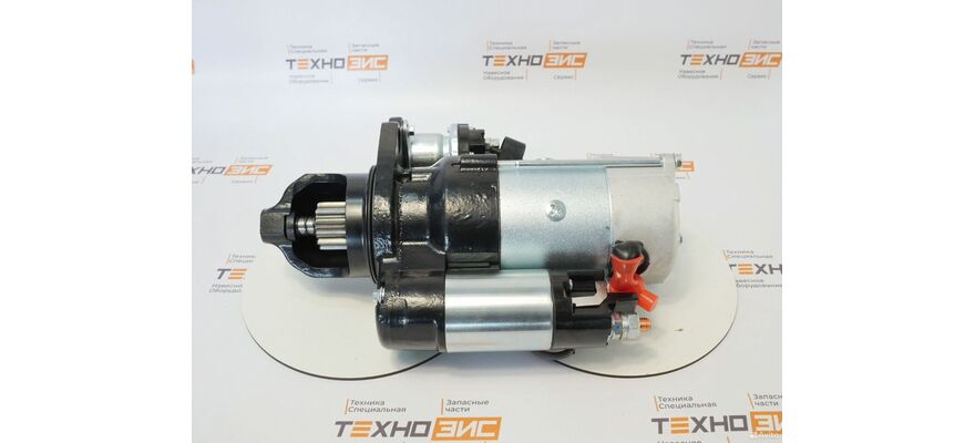 Стартер EQB180-20 (QDJ2719, 4983067, M93R3003SE, STP4935) (12зуб, закрытый), изображение 5