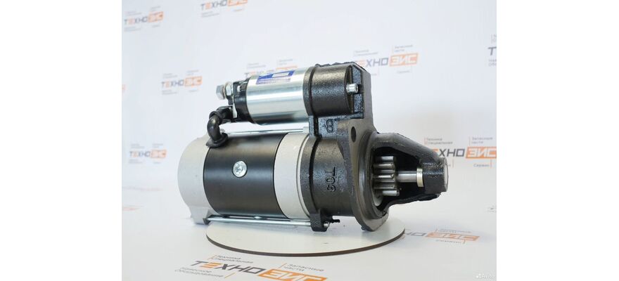 Стартер YCD4R11G (1AQ000-3708010C, QDJ2603) (11зуб, закрытый), изображение 7