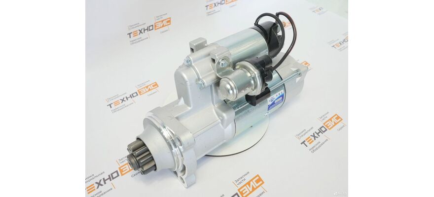 Стартер WD615/WD10 (QDJ2803, 612600090562) (11зуб, открытый), изображение 7