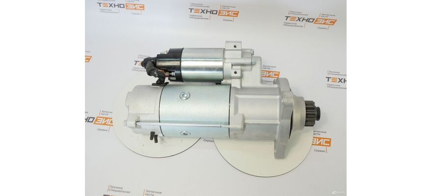 Стартер SC11/C6121 (3T4586M) (12зуб, открытый), изображение 6