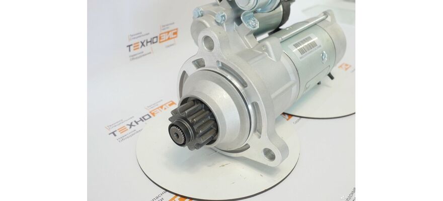 Стартер SC11/C6121 (3T4586M) (12зуб, открытый), изображение 5