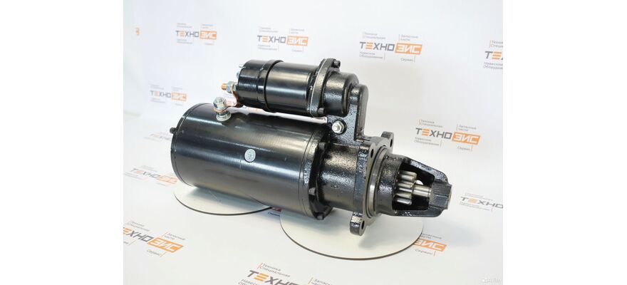 Стартер WD615/WD10 (612600090340, 61200090479, QD2827DM) (10зуб, закрытый)