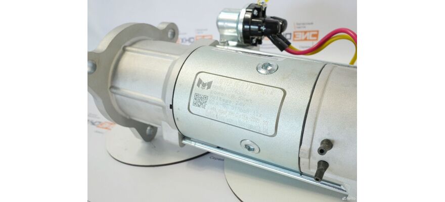 Стартер SC11/C6121 (3T4586M) (12зуб, открытый), изображение 8