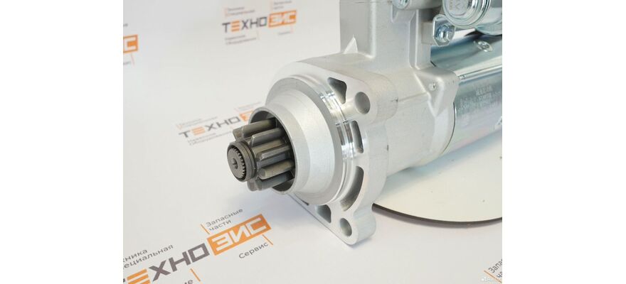 Стартер HOWO A7 (QDJ2801A, VG1560090001) (10зуб, открытый), изображение 7