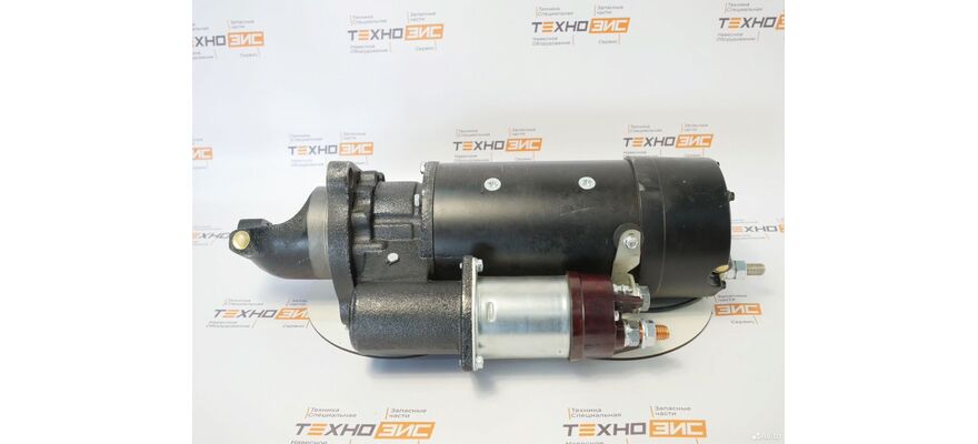 Стартер SC11/C6121 (C11AB-M3T4586+A) (12зуб, закрытый), изображение 9