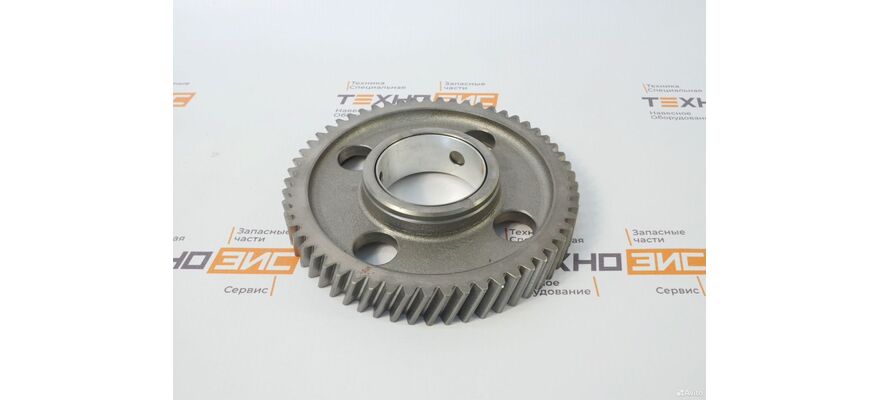 Шестерня грм YCD4J22T-115 (1DQ600-1002051) (промежуточная) (57зуб), изображение 4