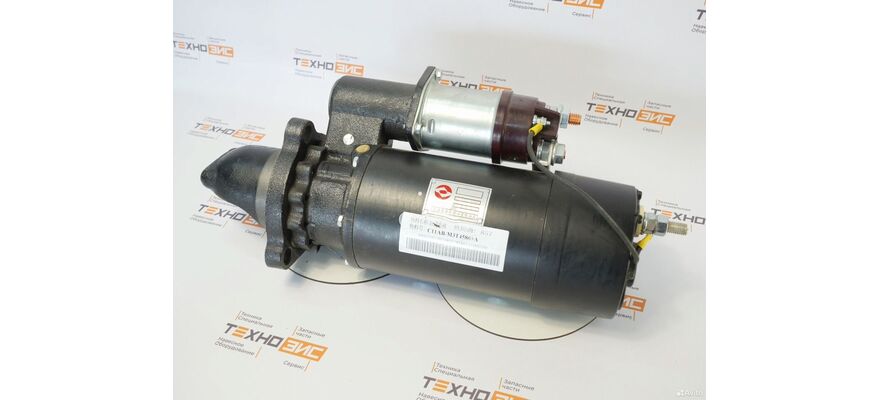 Стартер SC11/C6121 (C11AB-M3T4586+A) (12зуб, закрытый), изображение 4