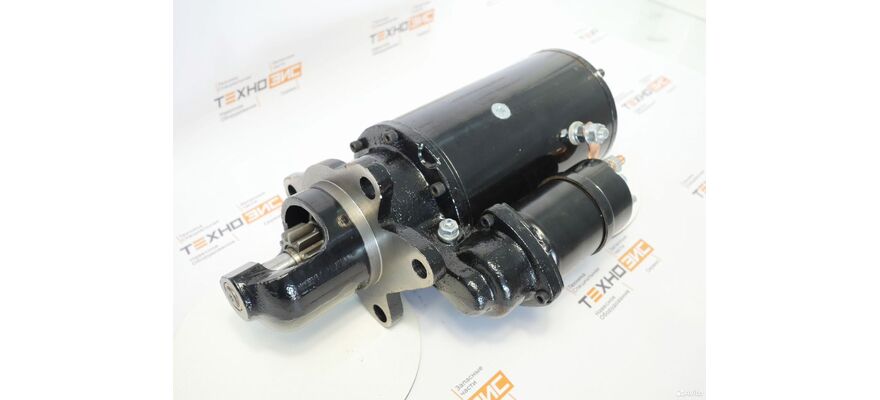 Стартер SC9/D6114 (QDJ2808B, D11-101-03B, D11-101-11+A) (11зуб, закрытый), изображение 9