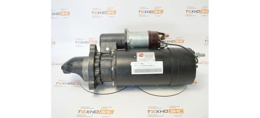Стартер SC11/C6121 (C11AB-M3T4586+A) (12зуб, закрытый)