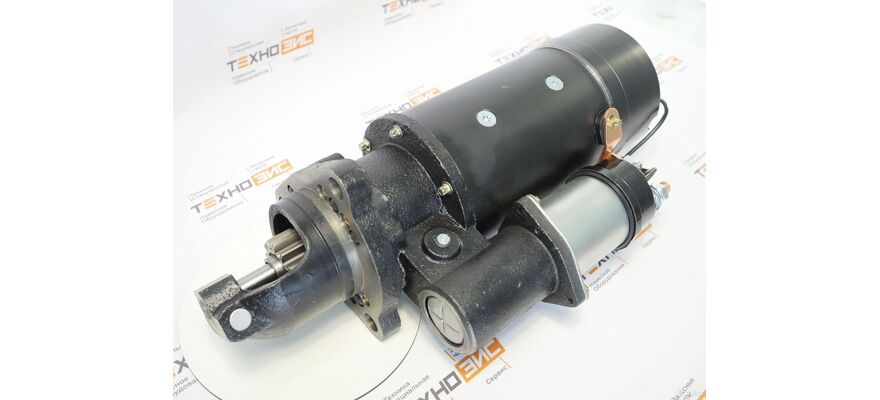 Стартер SC11/C6121 (3T4586M, C11AB-4N3181+B) (12зуб, закрытый), изображение 6