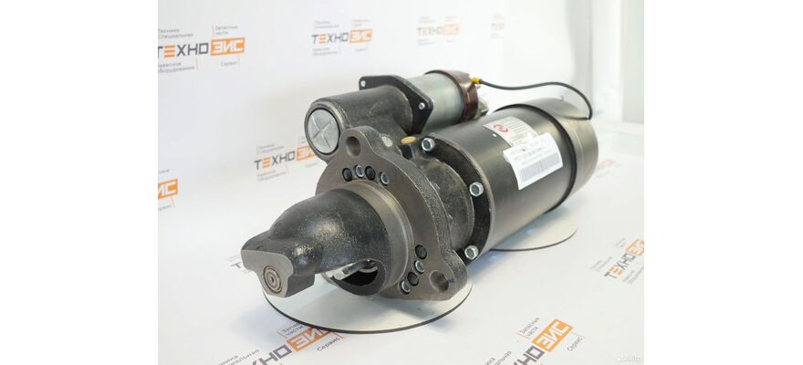 Стартер SC11/C6121 (C11AB-M3T4586+A) (12зуб, закрытый), изображение 7