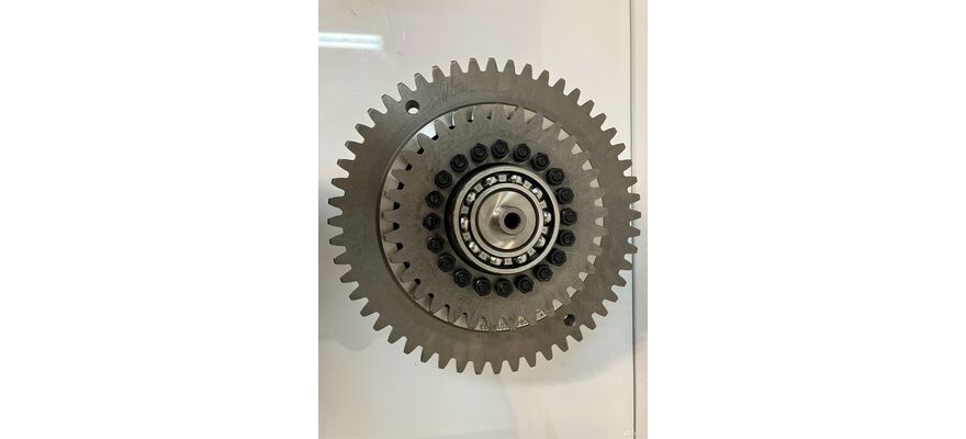 Вал вторичный муфта обгонная (52C0036) (17шл, 33/52зуб), изображение 4