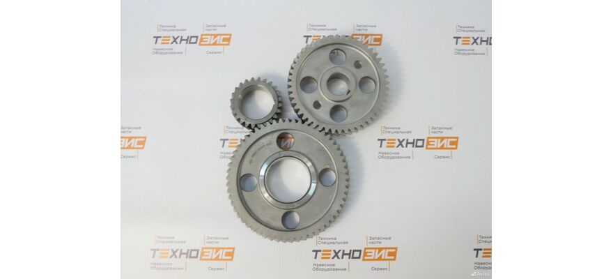 Шестерни грм YCD4J22T-115 (1DQ600-1006021, 1DQ600-1002051) (57зуб, 48зуб, 26зуб) (1комп/3 шт)