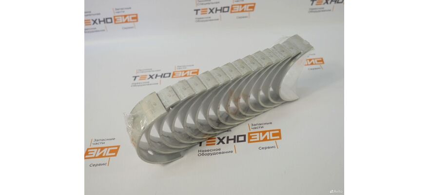 Вкладыши коренные YC6B125/6108 (6105Q-1005054), изображение 2