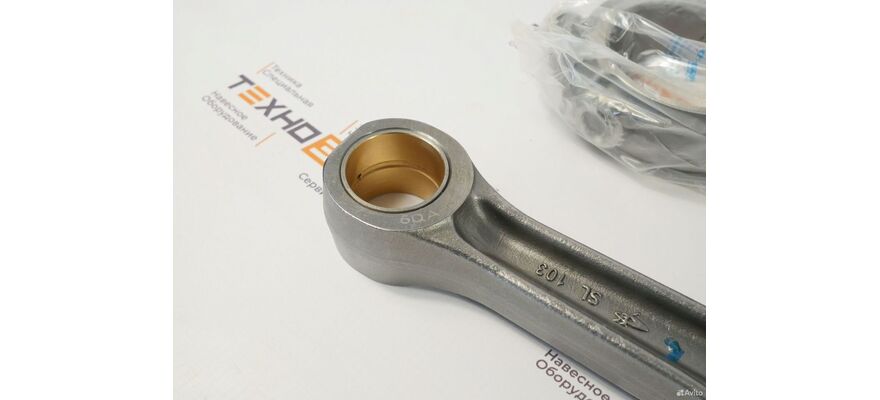 Шатун YC6B125/6108 (6105QA-1004050D, 340-1004000), изображение 5