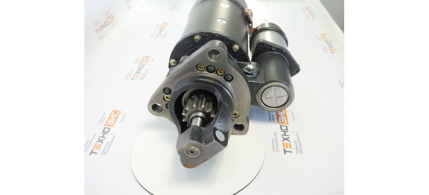 Стартер SC11/C6121 (3T4586M, C11AB-4N3181+B) (12зуб, закрытый), изображение 7