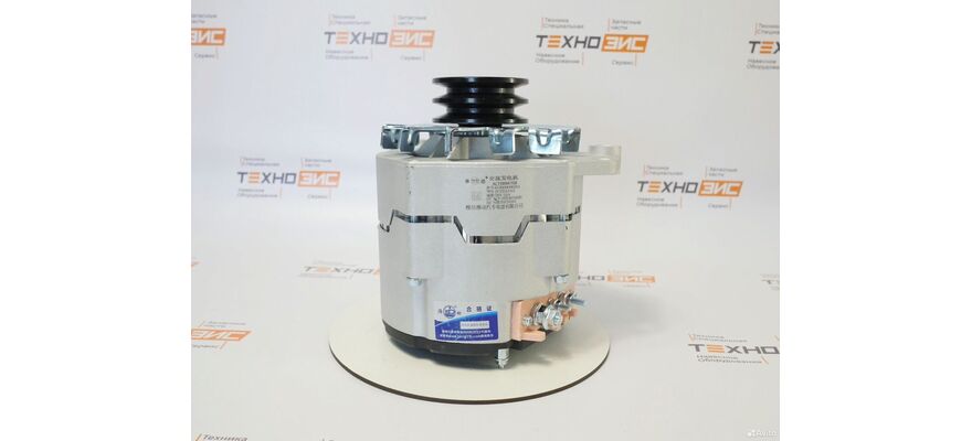 Генератор WD615/WD10 (612600090353, JFZ2517A3) (28V, 55A), изображение 2