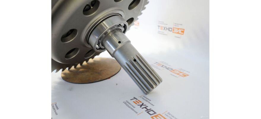 Вал вторичный муфта обгонная (52C0036) (17шл, 33/52зуб), изображение 9