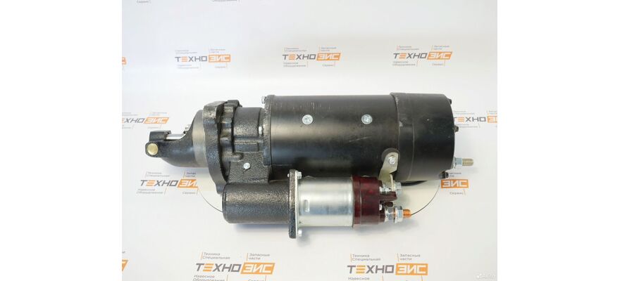 Стартер SC11/C6121 (C11AB-M3T4586+A) (12зуб, закрытый), изображение 10