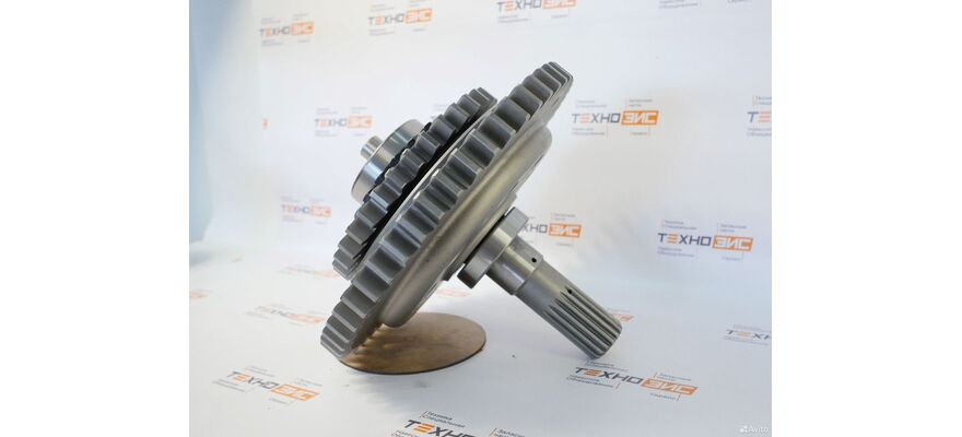 Вал вторичный муфта обгонная (52C0036) (17шл, 33/52зуб), изображение 8