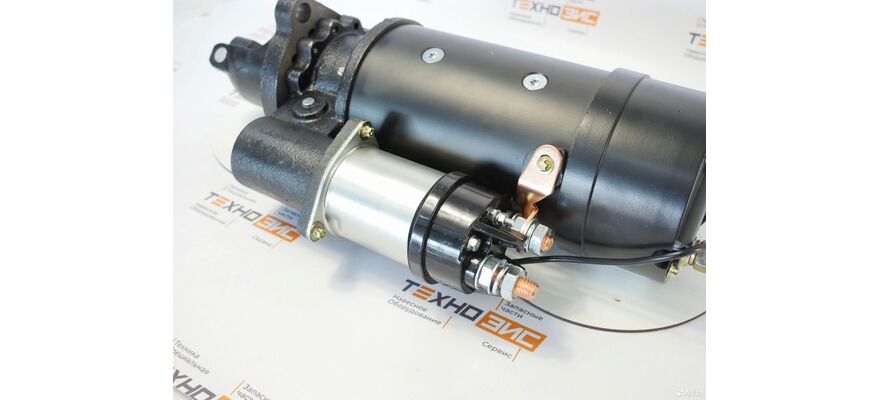 Стартер SC11/C6121 (3T4586M, C11AB-4N3181+B) (12зуб, закрытый), изображение 3