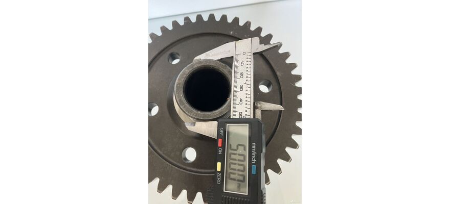 Вал АКПП 2BS315 (272200123) (42зуб, 8/14шл), изображение 8