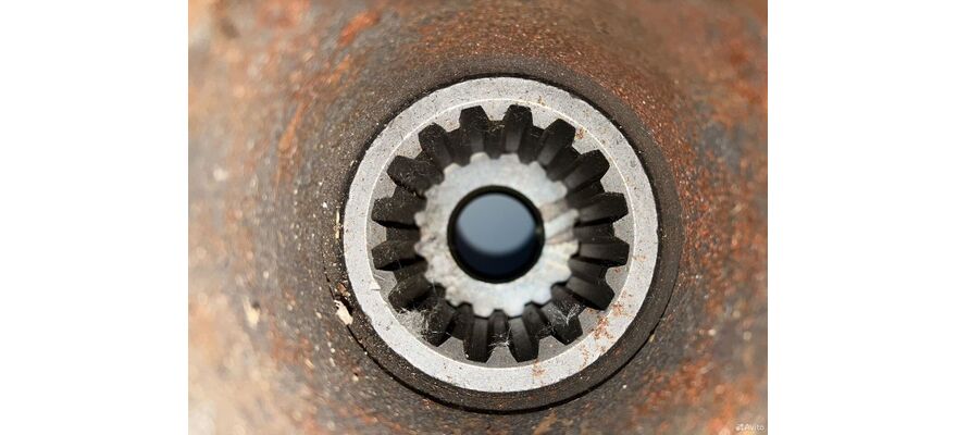 Редуктор моста (6/40зуб, 16шл, 16отв, фланец квадрат 4отв), изображение 4