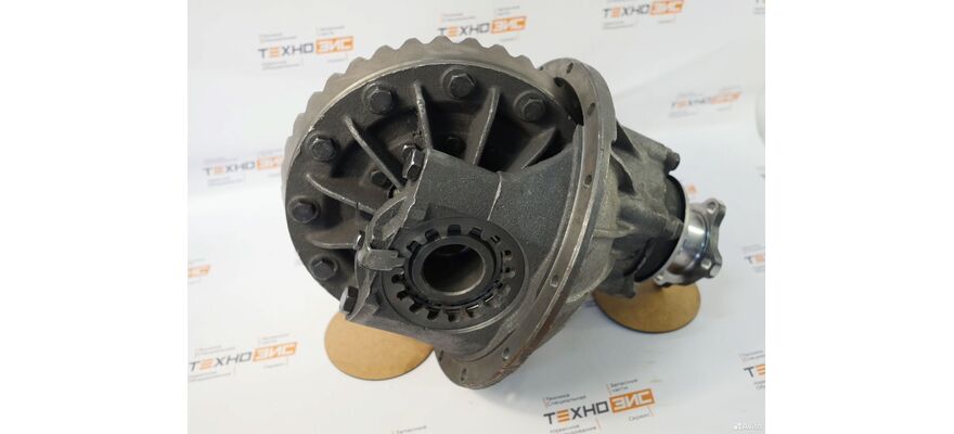 Редуктор моста (6/37зуб, 19шл, 13отв, фланец квадрат 4отв), изображение 3